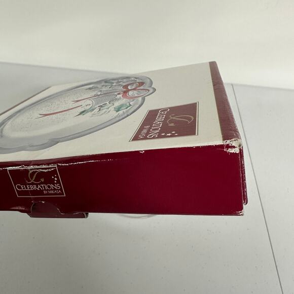 NEW IN BOX, Mikasa Celebrations Holiday Bells Sweet Dish 7" - Picture 5 of 5